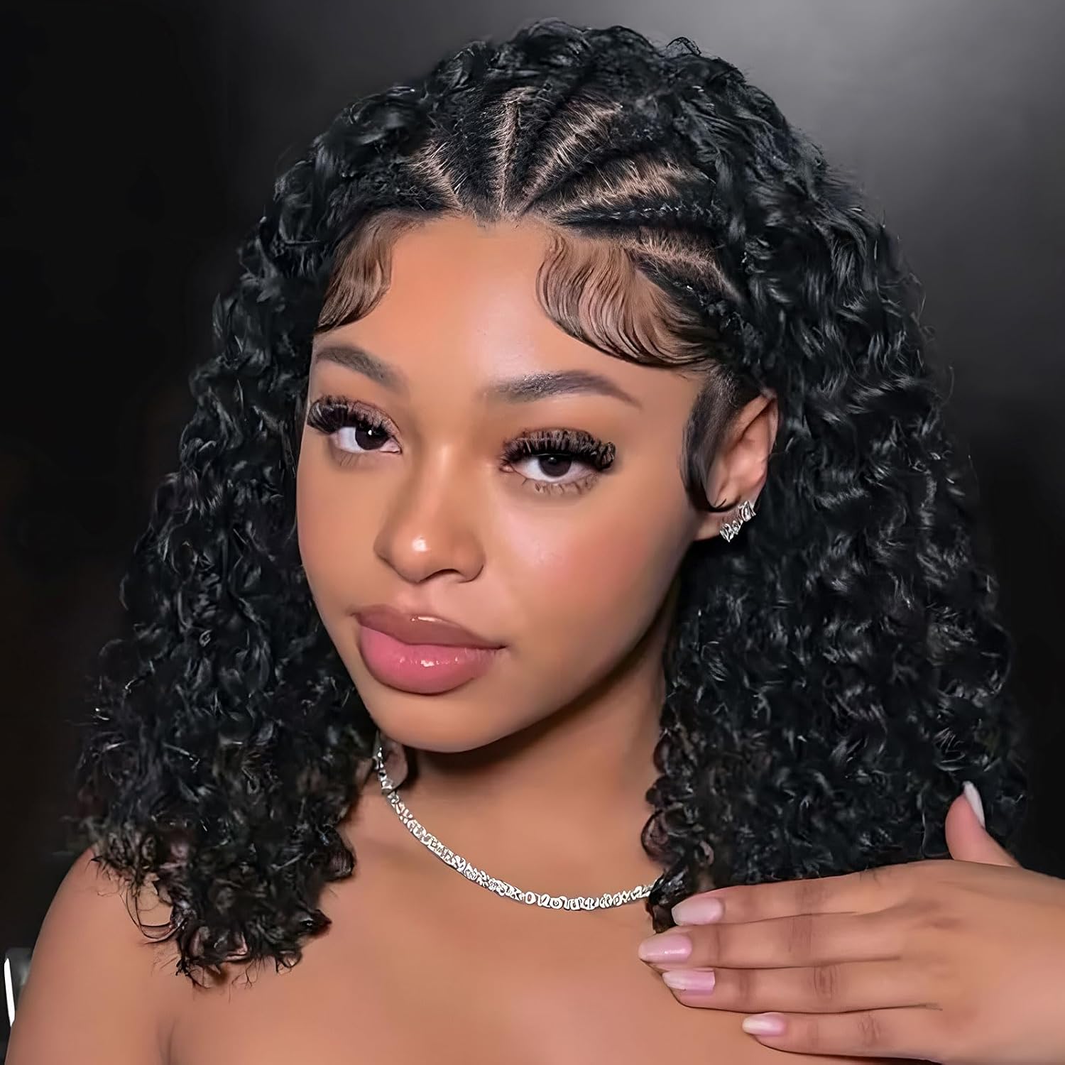 Парик-боб с косичками корнроу, – обзор и цена Glueless Wear And Go Human Hair Wig