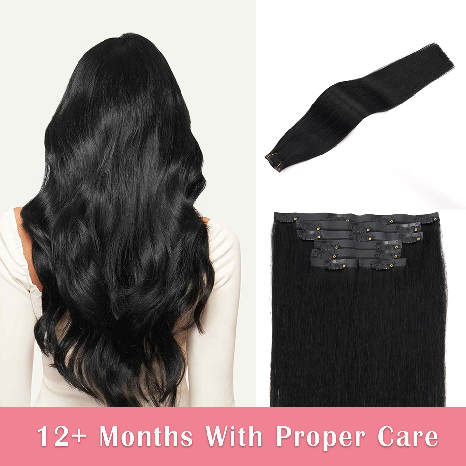 Бесшовные накладные пряди из н – обзор и цена Seamless Clip In Hair Extensions Human Hair