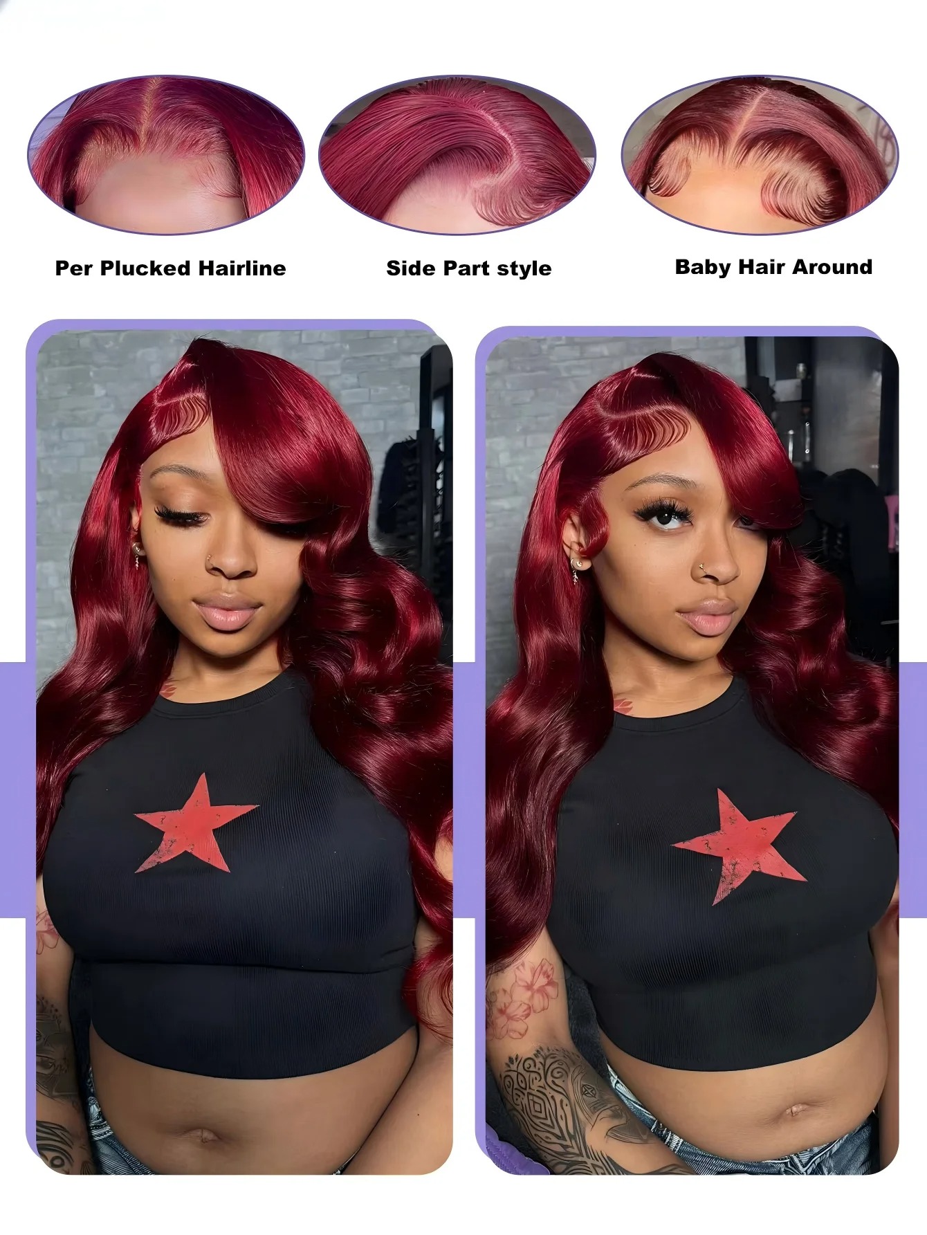 HD прозрачный парик с волнисто – обзор и цена Hd Lace Frontal Wig Human Hair Pre Plucked